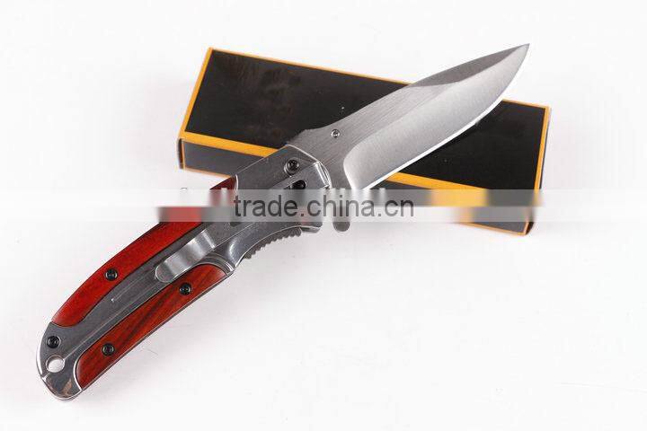 OEM pocket knife rosewood with 440C blade