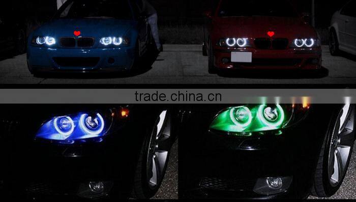 72mm 6.9W high power 3014 SMD led auto angel eyes light for all car 7000K ultra bright 72mm led angel eyes led halo light