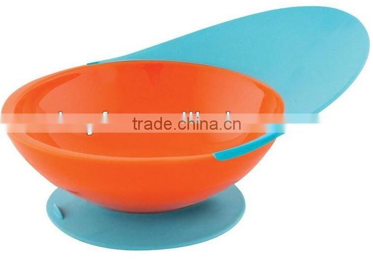 Anti-drop food children bowls/ Anti-fall food bowls sucker