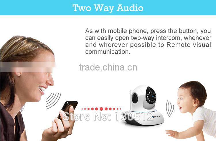 VStarcam PnP H.264 ONVIF IR CUT two way audio Wifi baby camera