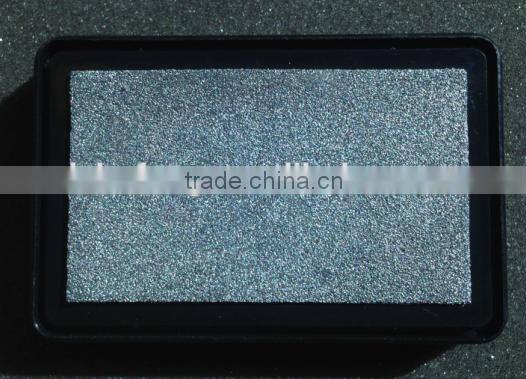 hot sell 6*9 silver plastic ink pad