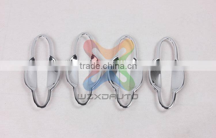 SET ABS CHROME DOOR HANDLE BOWL INSERTS COVER HANDLE BOWL FOR BUICK EXCELLE 2015