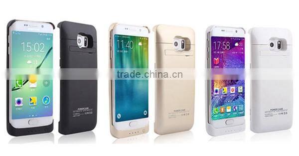 4200mah woth back stand battery case for samsung galaxy duos