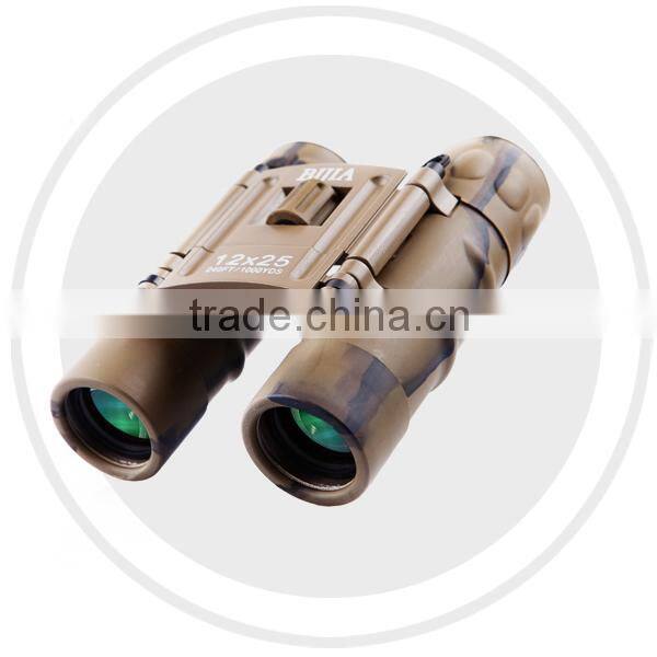 BIJIA 12 x25 pocket high magnification HD high resolution binoculars
