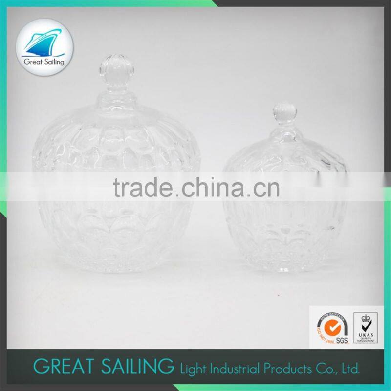 Different Size Glass Ice Cream Bowl Transparent Glassware