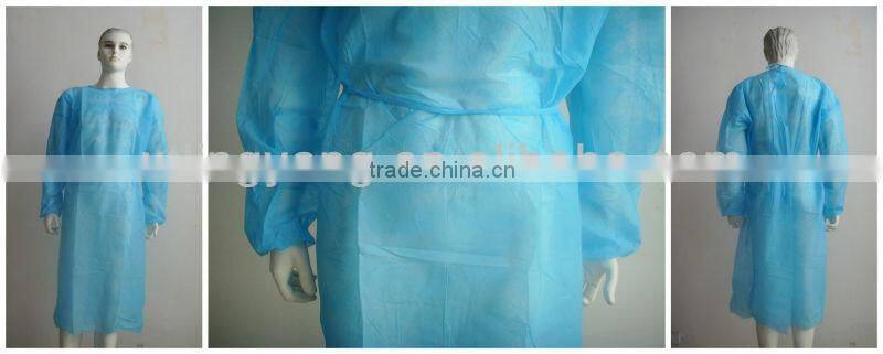Medical and surgical nursing dress gown,nurse gown