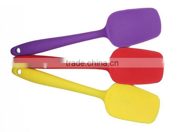 SGS Approved Silicone Cooking Scoop, Kitchen frying Scoop spoon