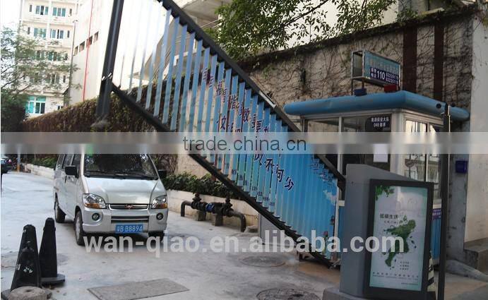 Security Products Car Boom Barrier/ Car Parking Barrier/advertising barrier
