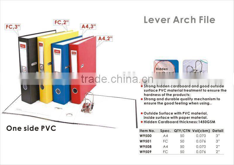 New Design A4 Transparent Clear Easy Slide File Cover