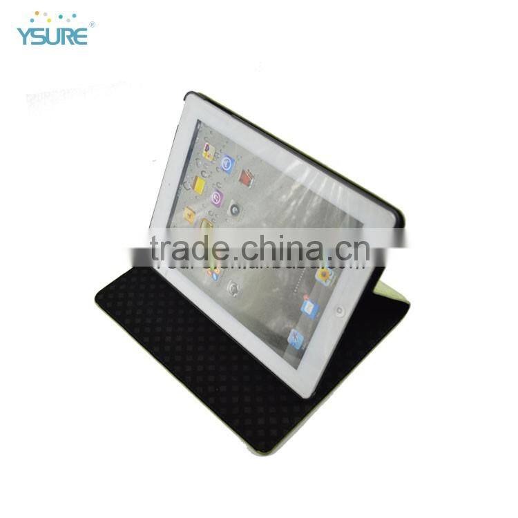 Customized Brand Name Green Crocodile Slim Magnetic PU Leather Stand Smart Cover Case For iPad air iPad 5