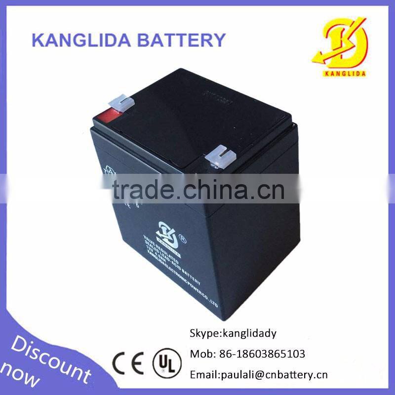 12V rechargeable battery 4ah lead acid battery for alarm system