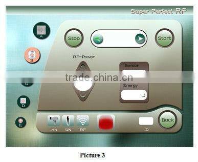 2013 lattest radio frequency skin tightening machine,Rhermage (Perfect skin rejuvenation result after just 1 time treatment!!!!)