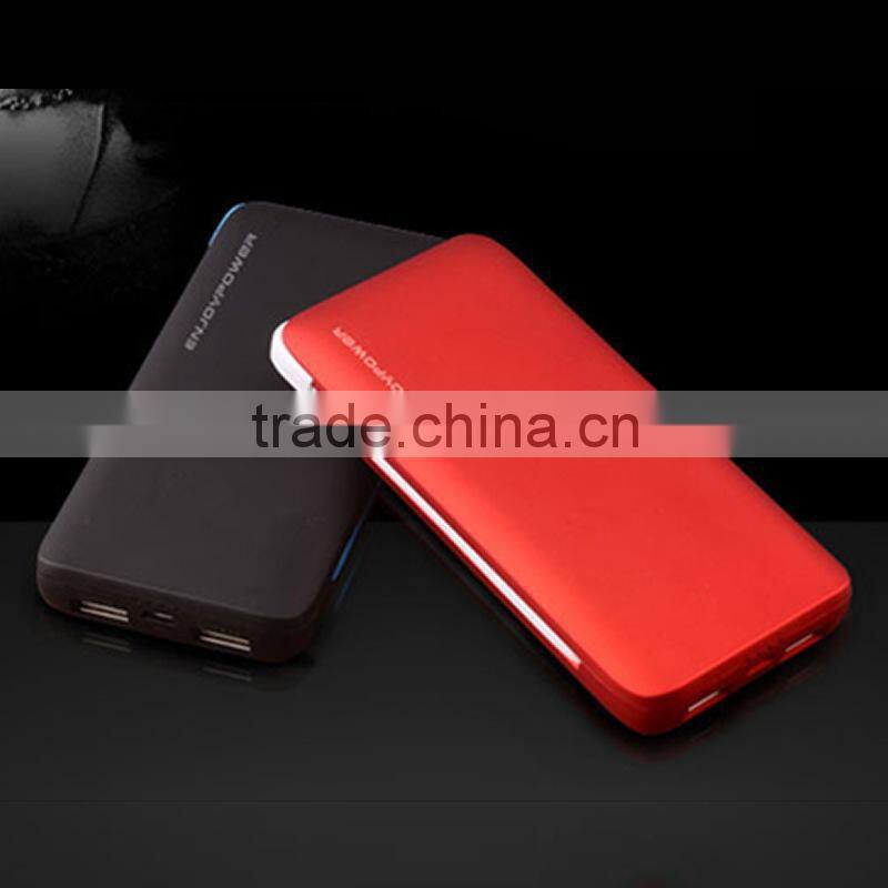 5000mah Ultra Slim Ultra Compact Power Bank External Battery Portable Battery with Built-in Micro Usb Cable