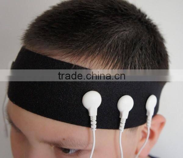 Conductive Silver Fiber Electrode Handband for EEG