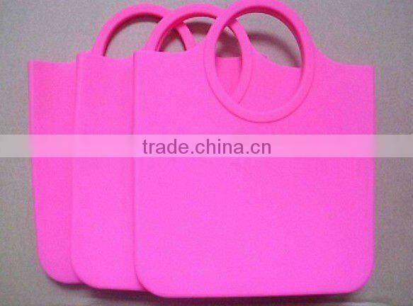 fashion hot selling silicone rubber handbag