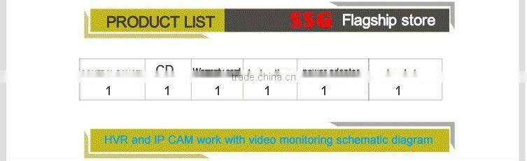 Megapixles indoor night vision wifi Camera