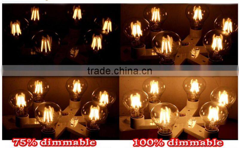intage LED Filament Bulb,Edison T30 Style,4W 6W,2700K,E26 ,Retro Lamp,Dimmable