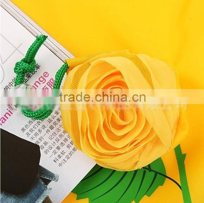 Polyester foldable Eco Storage Reusable Tote Housewife Shopping Bags