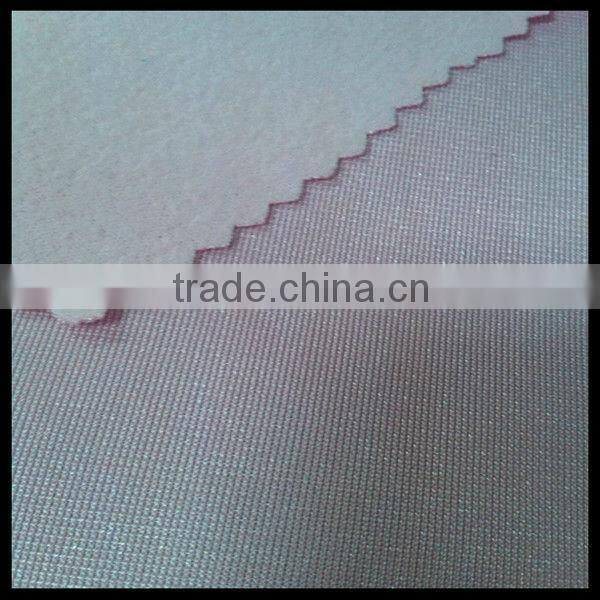 Golden bright velvet fabric for sportswear