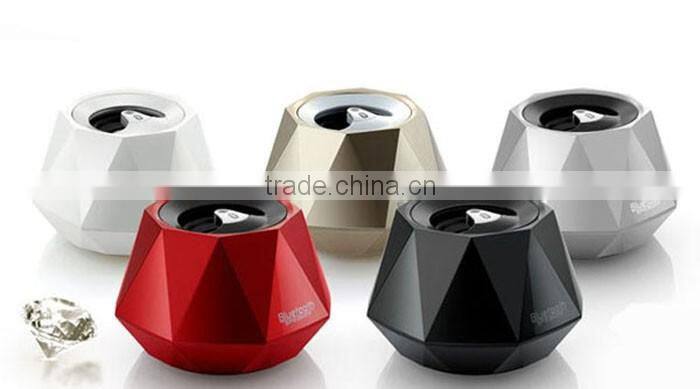 Diamond shape Mini Bluetooth Speaker for gift