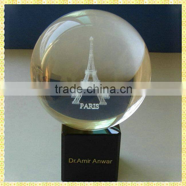 Wholesale Handmade Cheap Blue Crystall Ball For Feng Shui Decoration