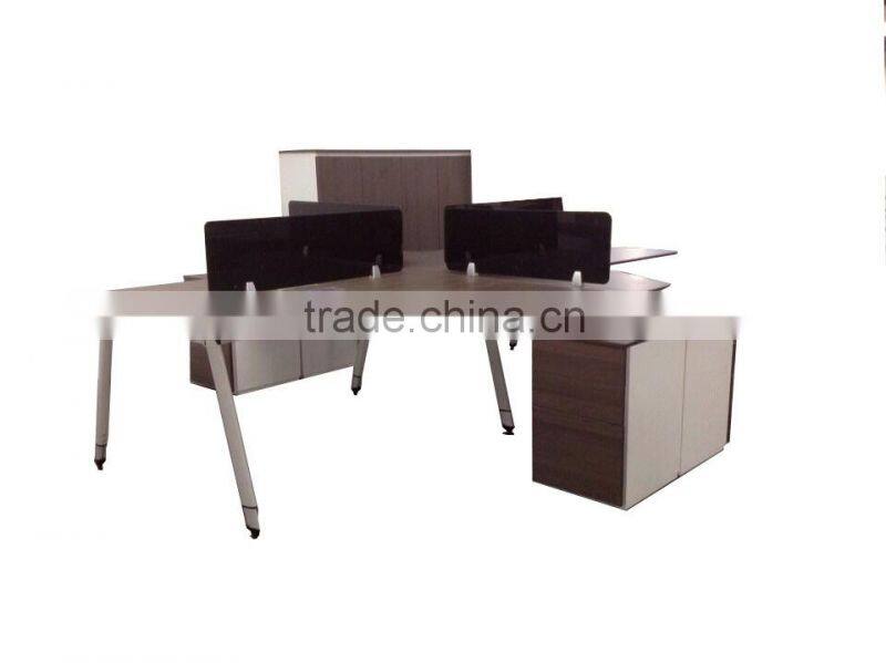 Modern Design Office Workstation For 6 people, One Set for 6 Seater