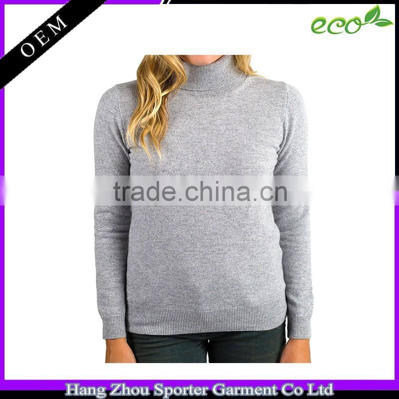 16FZCAS22 turtle neck flat knitted cashmere sweater men