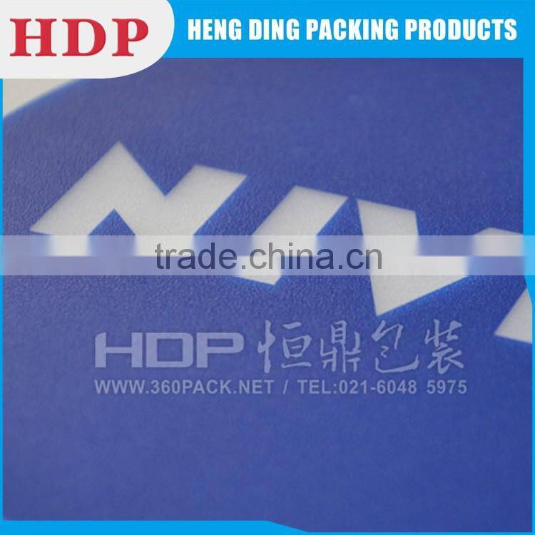 colorful logo plastic cosmetic packaging box