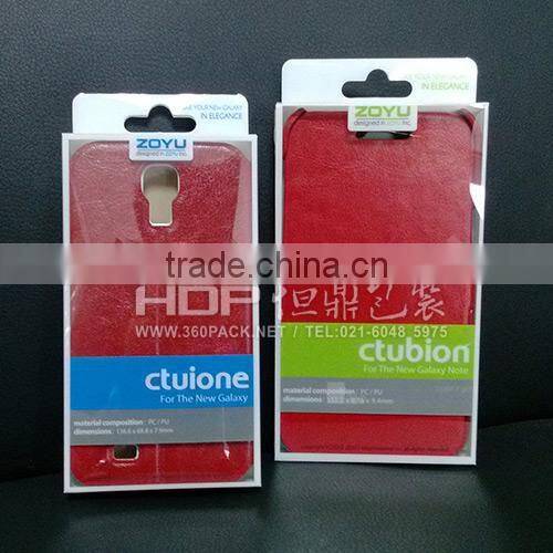 Customized plastic Cell Phone Case Packaging Box