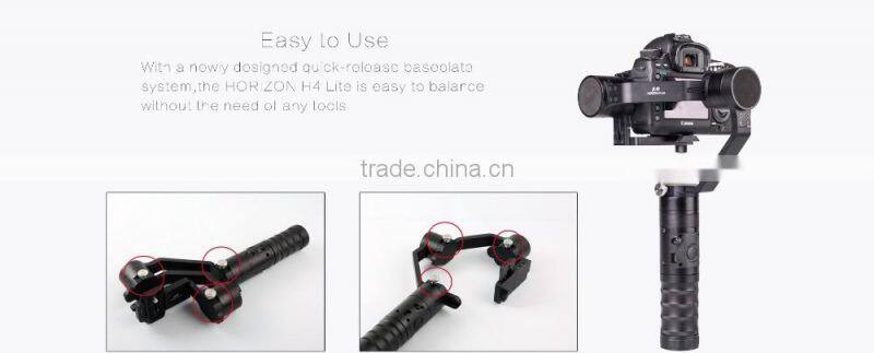 3 Axis Handheld Camera stabilizer for GH4, G7, Canon 5D Mark III, 7D, 70D, 60D, GX7