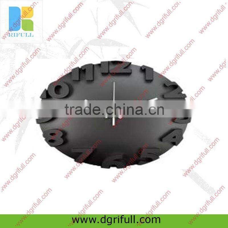 home decoration silicone wall clock