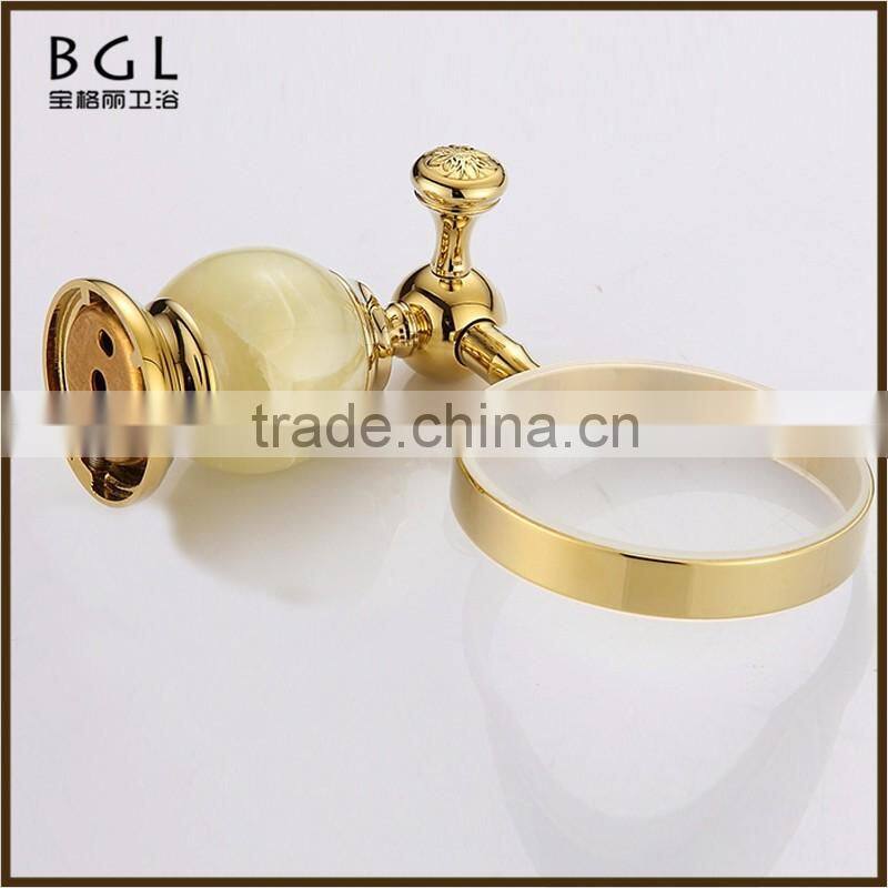 11350 high demand products zinc alloy gold bathroom accessory toilet brush holder