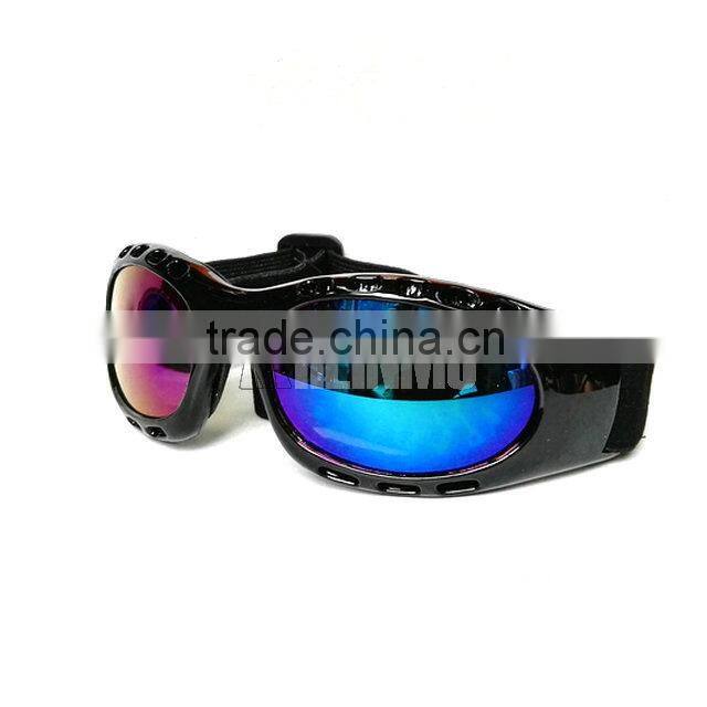 Transparent & colorful motorcycle riding goggles