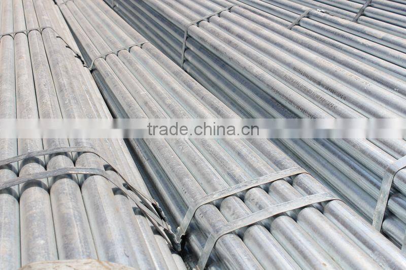 galvanized round square hollow section steel pipe