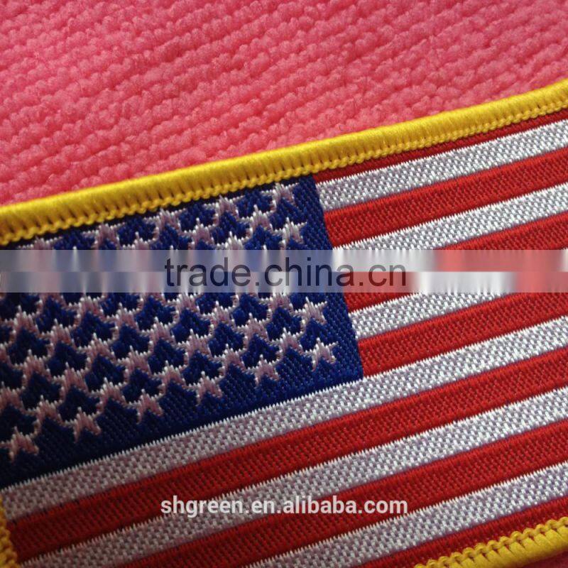 Africa company name woven logo badge