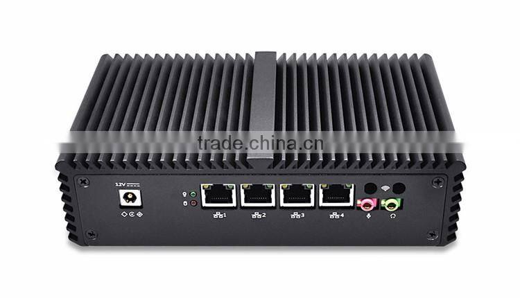 Industrial Mini PC with 2GB Ram 32GB SSD Celeron Dual Core 3215U Broadwell Integrated Card pfSense Firewall Router