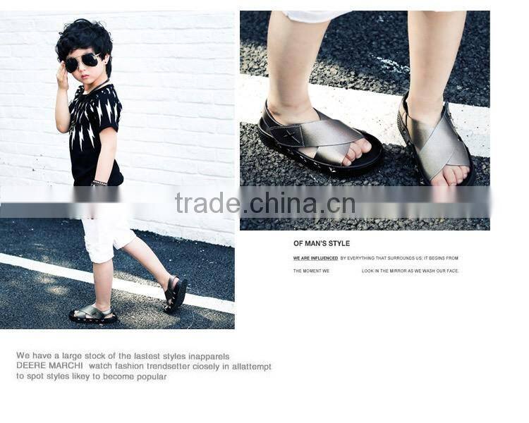 fashion child shoes silver and white leather baby shoes