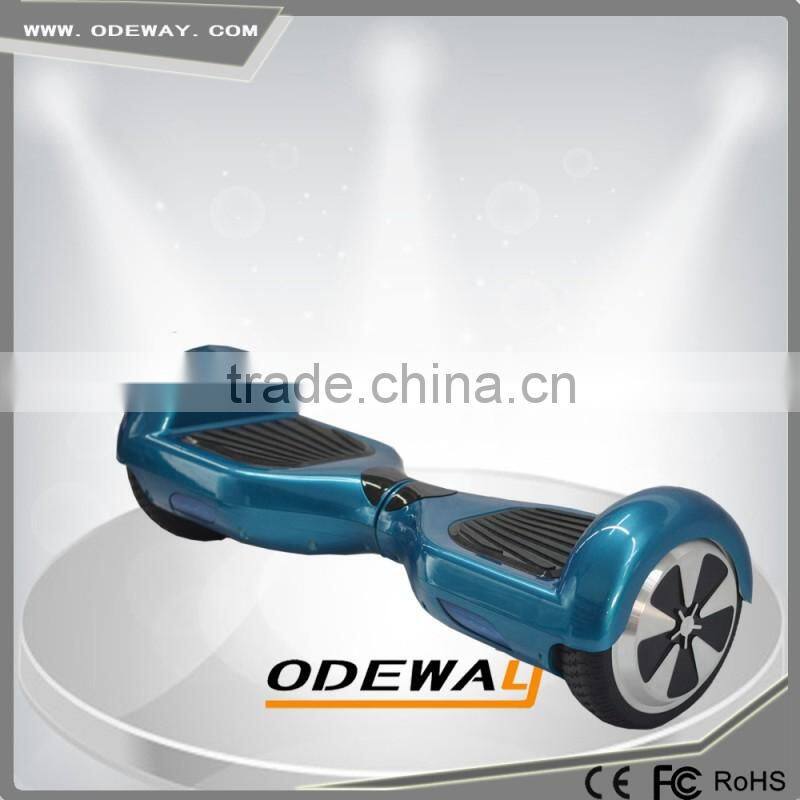 Smart Two Wheel Self Balancing Electric Scooter with Wireless Bluetooth Speaker and LED Lights