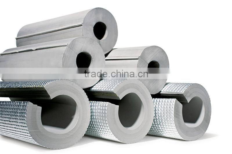 Aluminum Foil Faced PE Foam Pipe for Tube Heat Insulation
