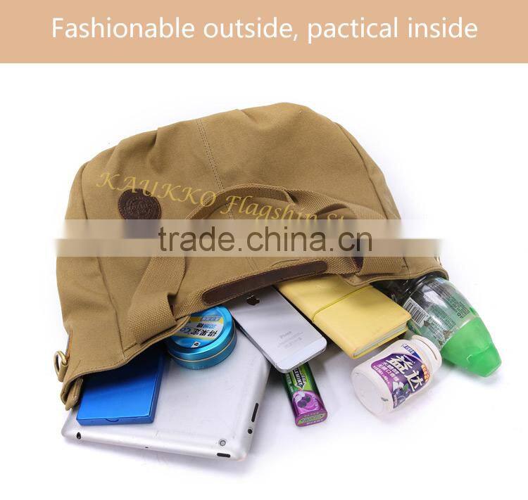 Nice Lady Handbag Women Shoulder Bag Fashion Pattern Shoulder Bag Canvas Wholesale Tote Bag Fashion Handbag 3 Colors