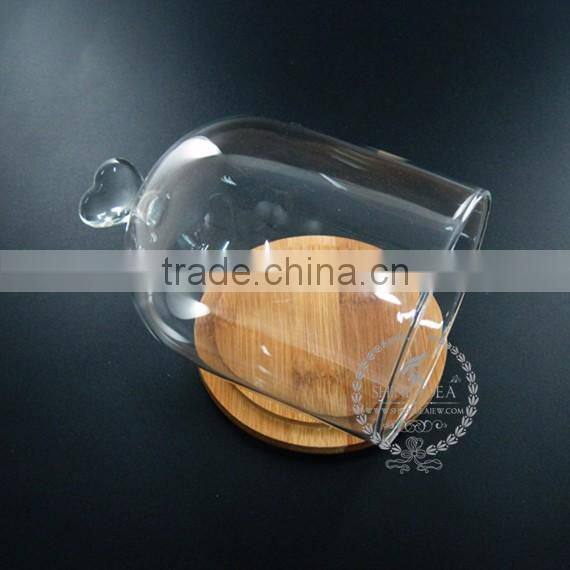 heart top preserved flower arrangement home decoration air plant planter beveled glass terrarium indoor gardening 0100025