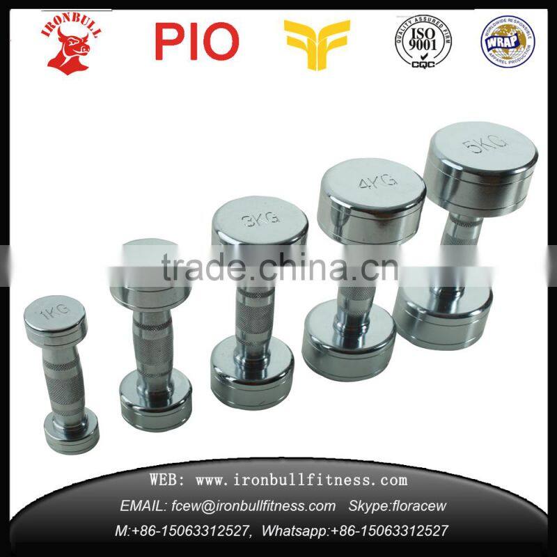 stainless steel chrome dumbbell kg