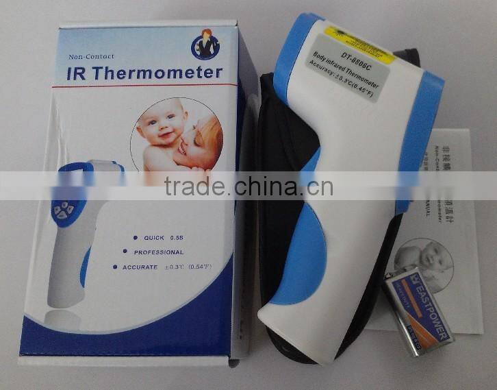 Non contact infrared body thermometer with backlight LCD display