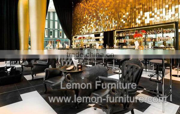 Top quality top sell grey tempered glass tea table