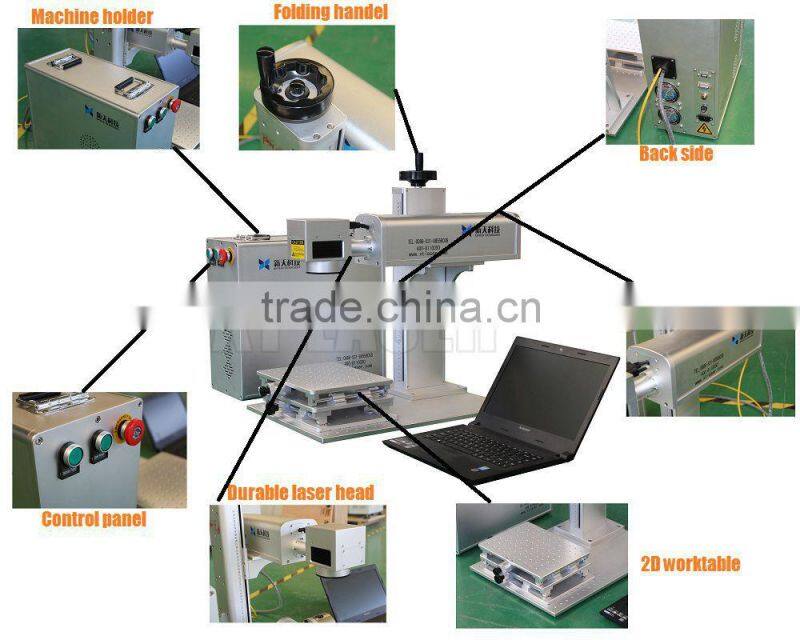 fiber laser marking and cutting machine for jewelry