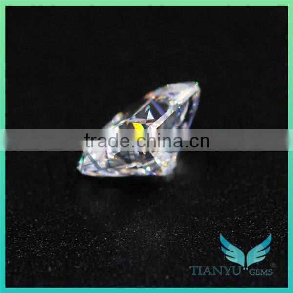 Wholesale Loose Synthetic CZ Stone 8*10 White Heat Octagon Cubic Zircon Price