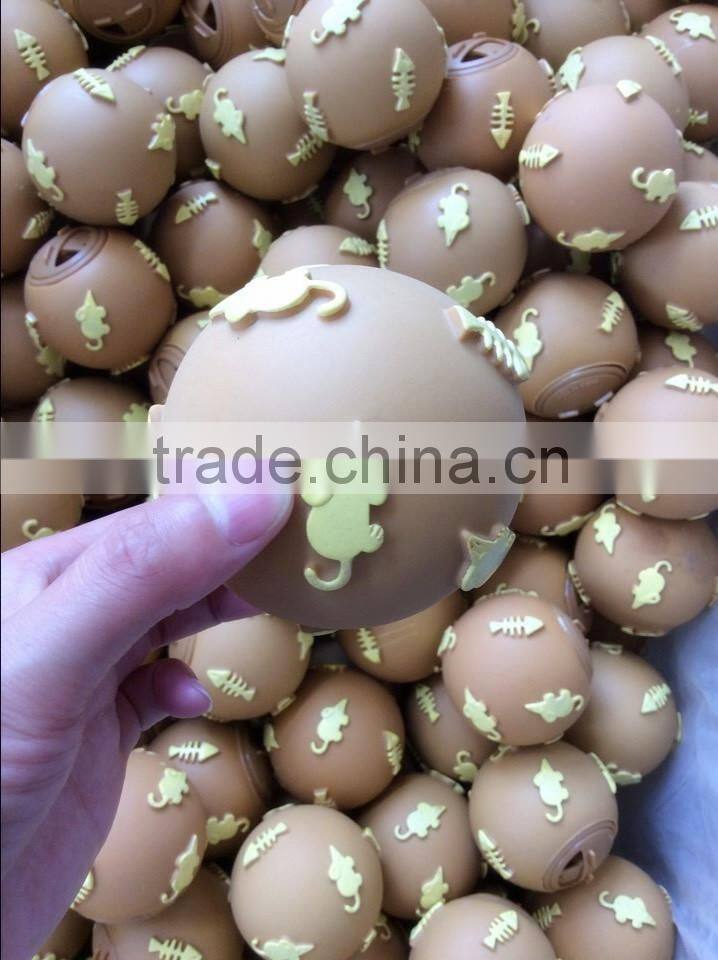 2014 Hot sale dog food treated ball