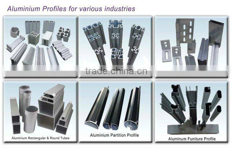 Aluminum extrusion profiles for industry