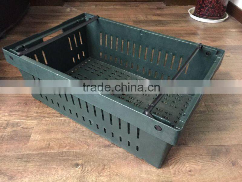 Plastic Shopping Basket With Plastic Handles