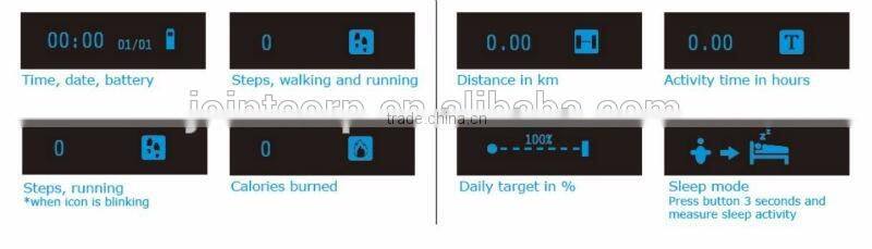 Bluetooth Vibration alarm heart rate monitor wristwatch